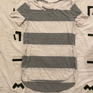 Lululemon striped shirt size 6